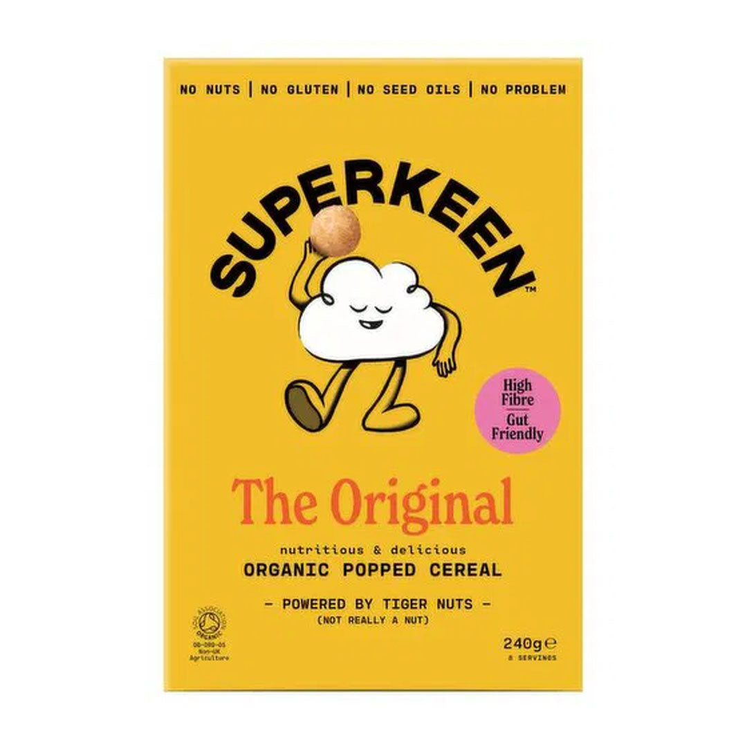 Superkeen Original Organic Popped Cereal 240g