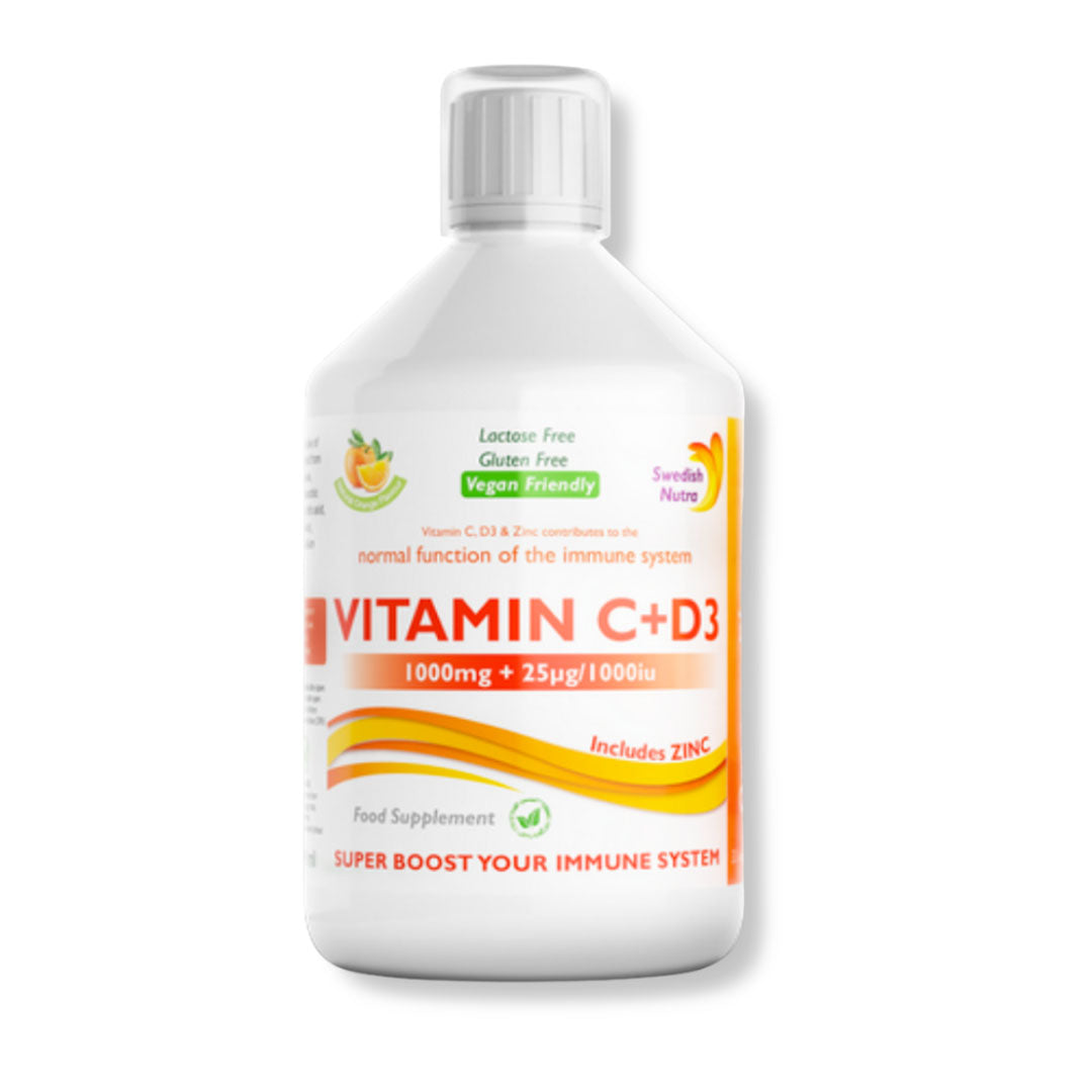 Swedish Nutra Vitamin C & D3 500ml