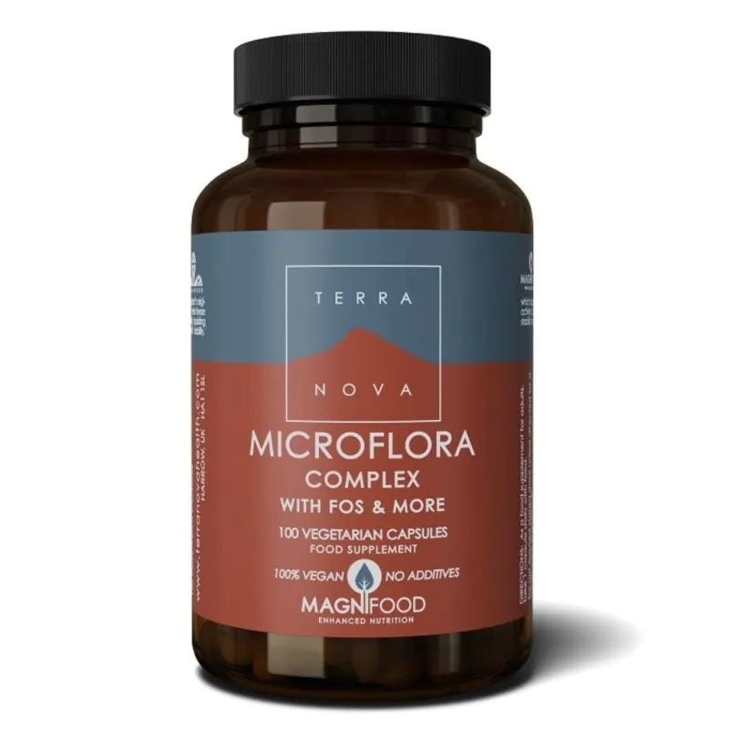 Terranova Probiotic Complex with Prebiotic 100 Capsules | 50% Off