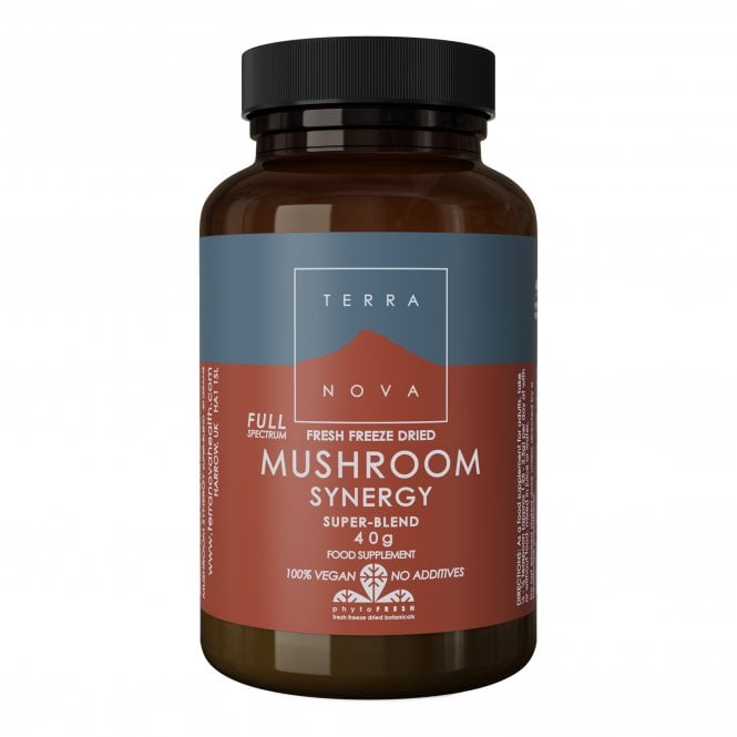 TERRANOVA Mushroom Synergy Super-Blend - 40g Powder