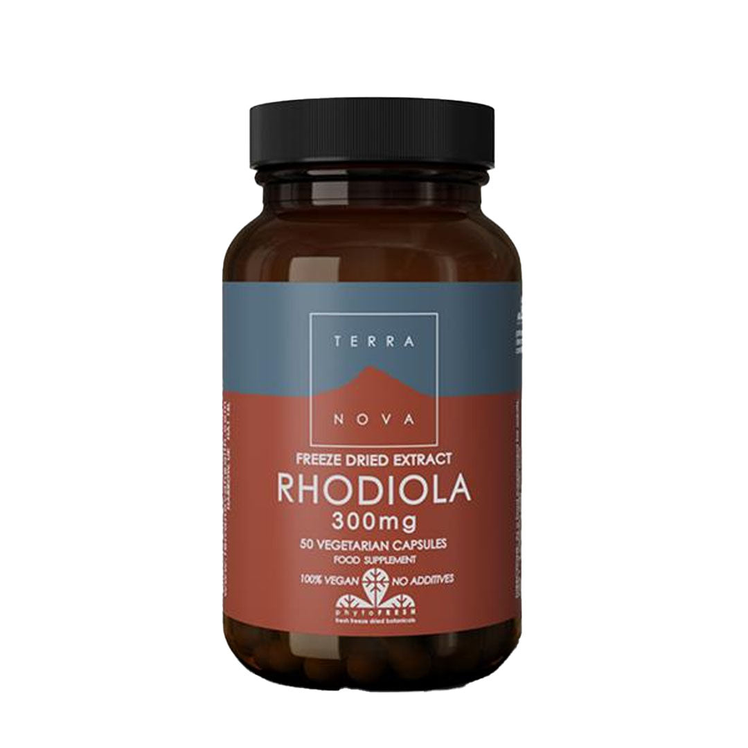 TerraNova Rhodiola 300mg 50 Capsules