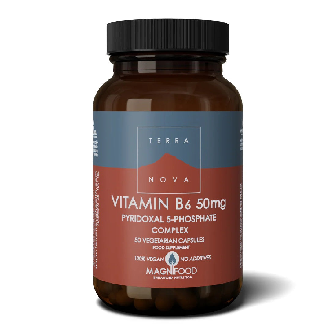 TerraNova Vitamin B6 50 Capsules