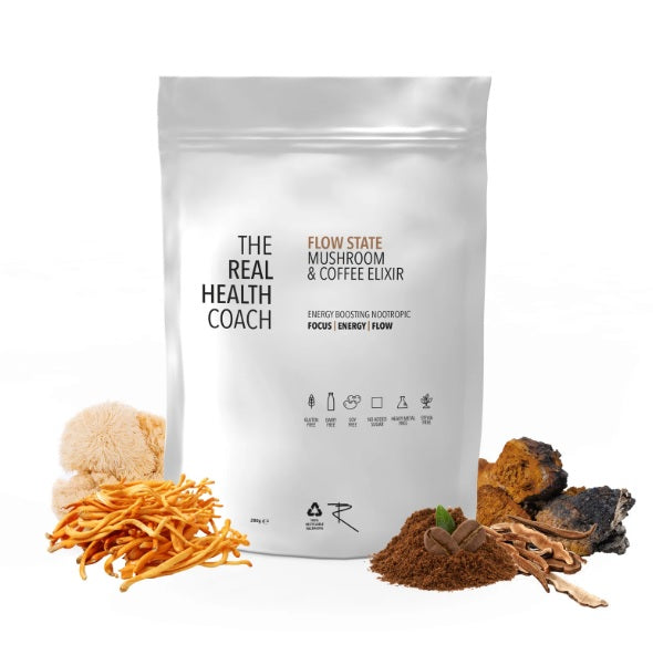 The Real Health Coach Flow State Coffee & Mushroom 270grams