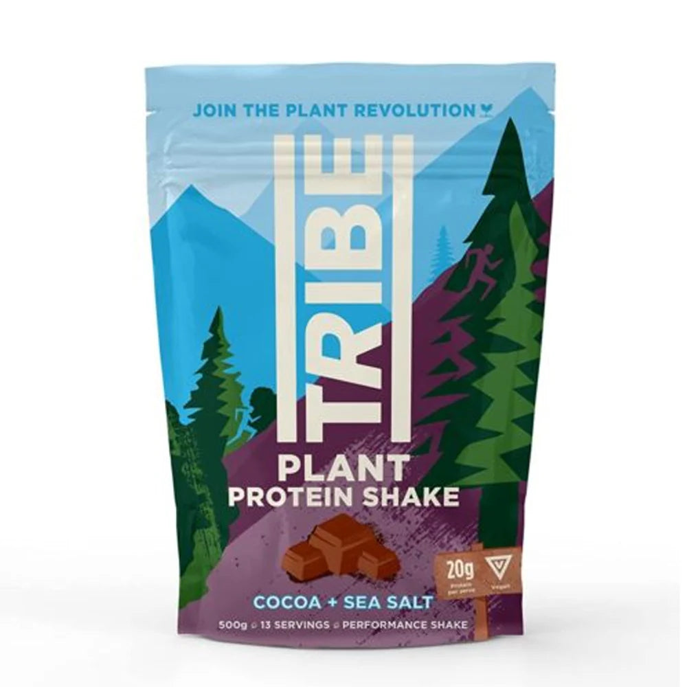 Tribe Cocoa Sea Salt Plant Protein Shake Sachet 35g