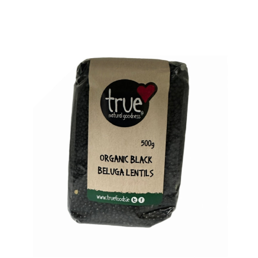 Organic Black Beluga Lentils 500g