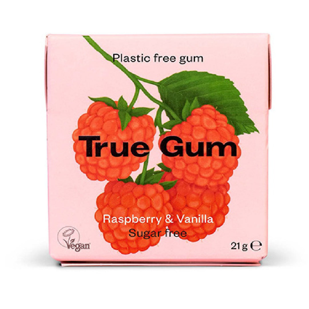 True Gum Raspberry And Vanilla 21g