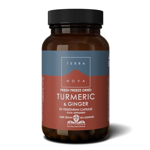 Terranova Turmeric & Ginger 50 Capsules