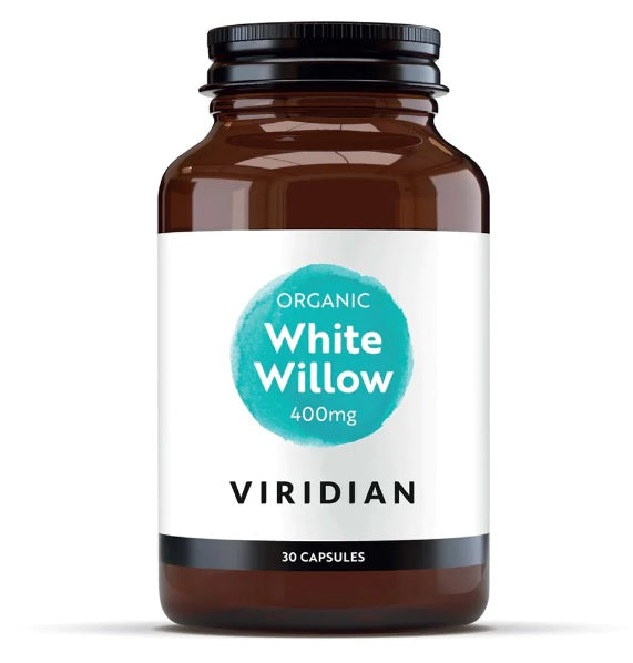 Viridian Organic White Willow 30 Capsules
