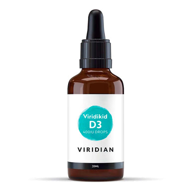 Viridikid Liquid Vitamin D3 Drops 400IU 30ml