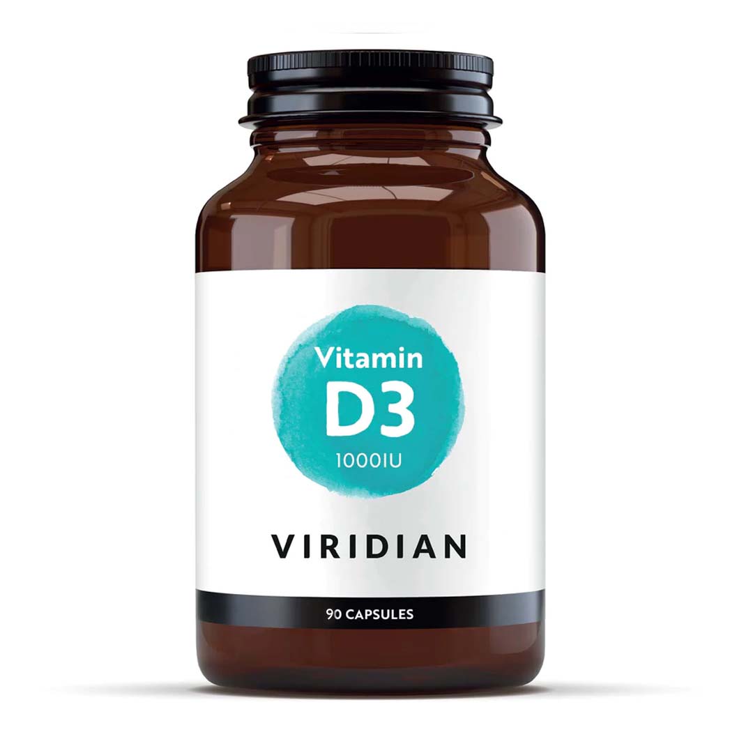 Viridian Vitamin D3 1000IU 90 Capsules