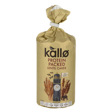 Kallo Lentil Rice Cakes 100g