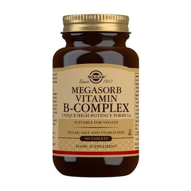 Solgar Megasorb Vitamin B-Complex 100 Tablets