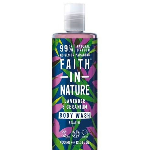 Faith in Nature Lavender & Geranium Body Wash 400ml