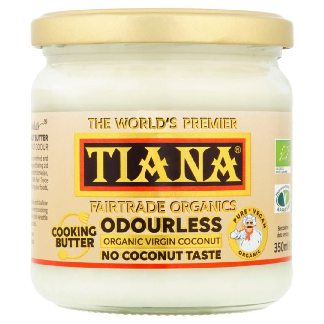 Tiana Fairtrade Odourless Coconut Oil 350ml