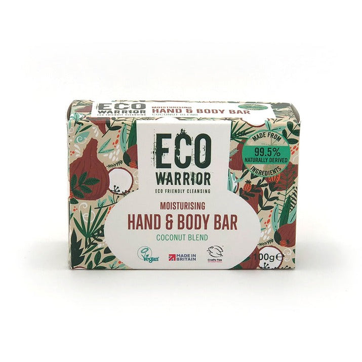 Eco Warrior Coconut Hand & Body Bar 100g