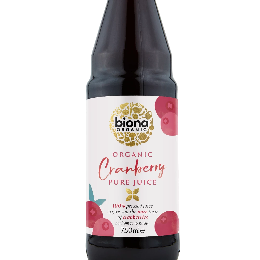 Biona Organic Cranberry Juice 750ml