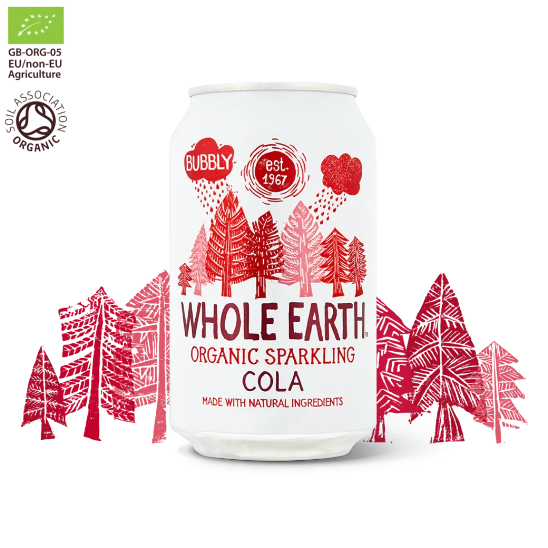 Whole Earth Organic Cola 330ml (6 Pack)