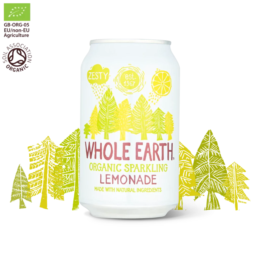 Whole Earth Organic Lemonade 330ml (6 Pack)