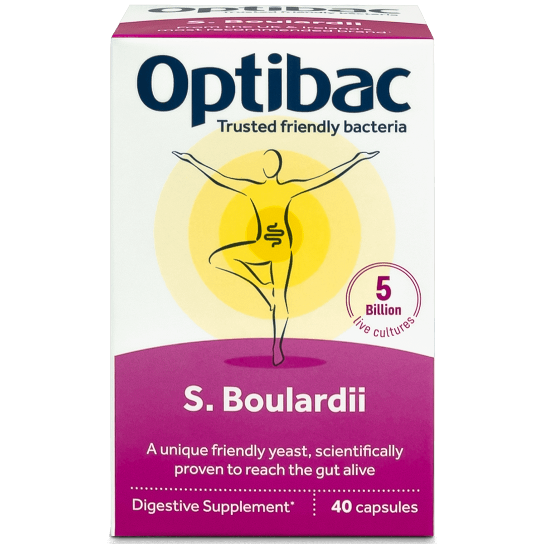 OptiBac Saccharomyces Boulardii 40 Capsules