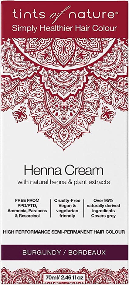 Tints of Nature Henna Cream Burgundy 70ml