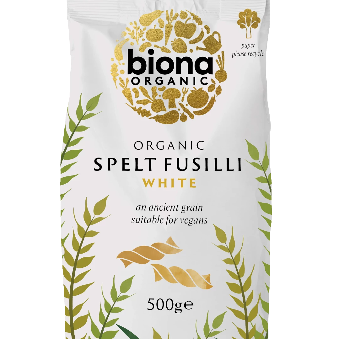 Biona Organic White Spelt Fusilli 500g