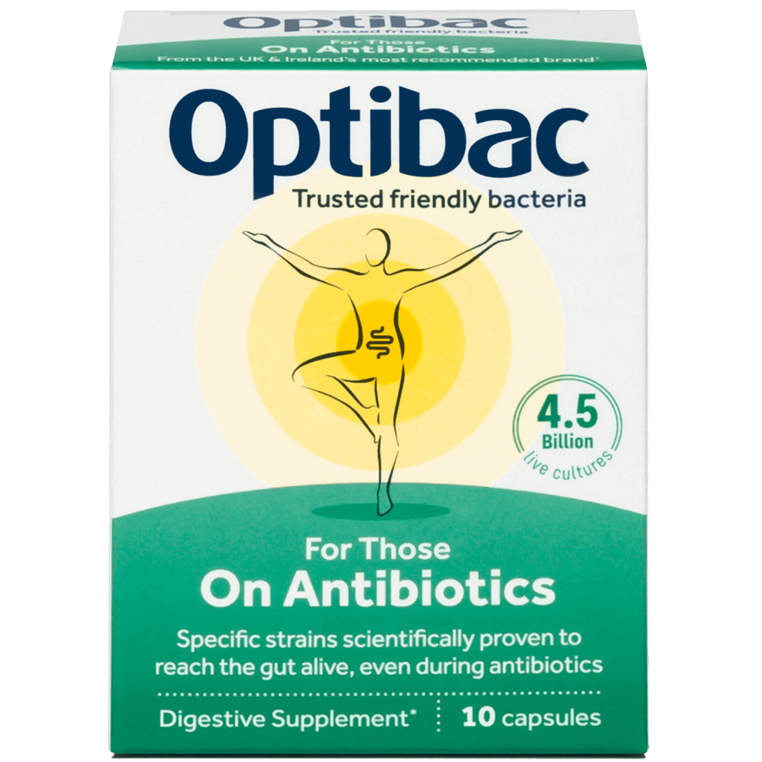 Optibac Probiotics for Those on Antibiotics 10 Capsules