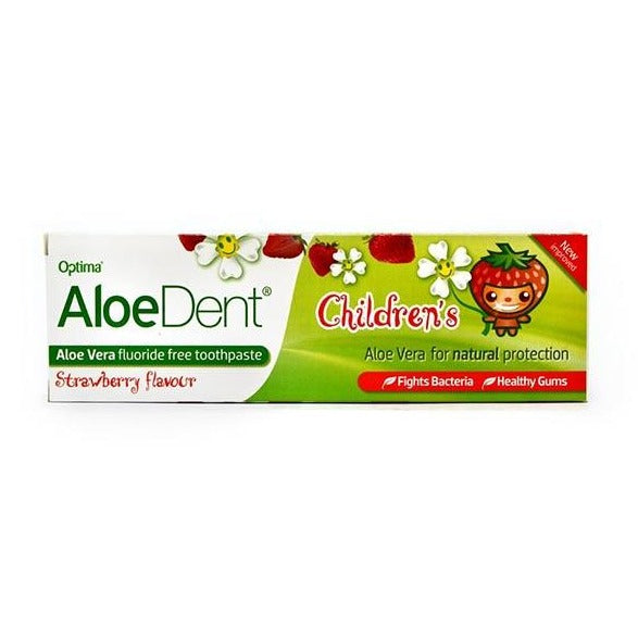 Aloe Dent Children's Toothpaste Strawberry Flavour 50ml