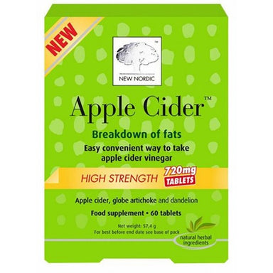 New Nordic Apple Cider High Strength 60 Tablets