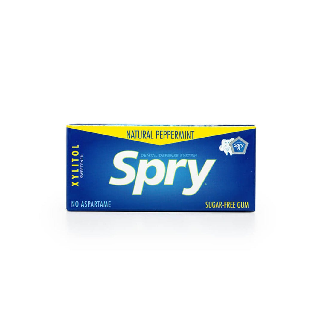 Spry Peppermint Chewing Gum 10s
