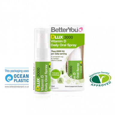 Better You DLUX Vitamin D Spray 3000IU 15ml