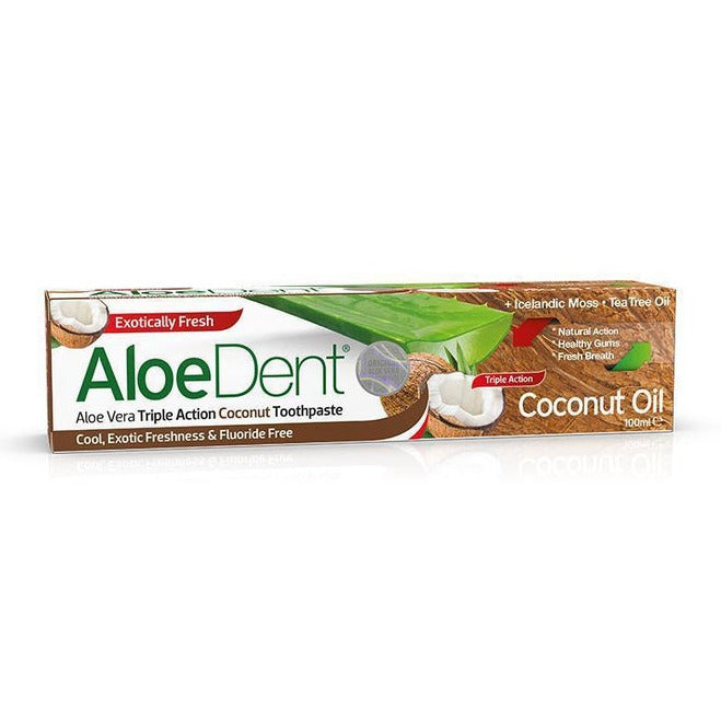 Aloe Dent Coconut Oil Toothpaste 100ml