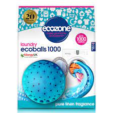 Ecozone Laundry Ecoballs 1000 Pure Linen Fragrance