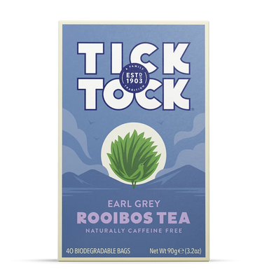 Tick Tock Earl Grey Rooibos Tea 40s