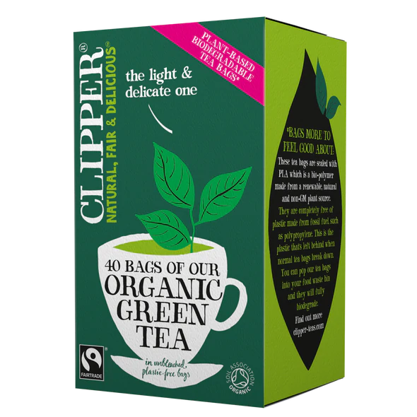 Clipper Organic Green Tea 40 Bags