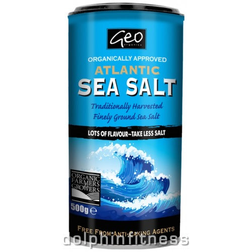 Geo Organic Atlantic Sea Salt 500g