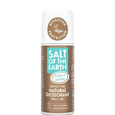 Salt of the Earth Ginger & Jasmine Deodorant Roll On 75ml