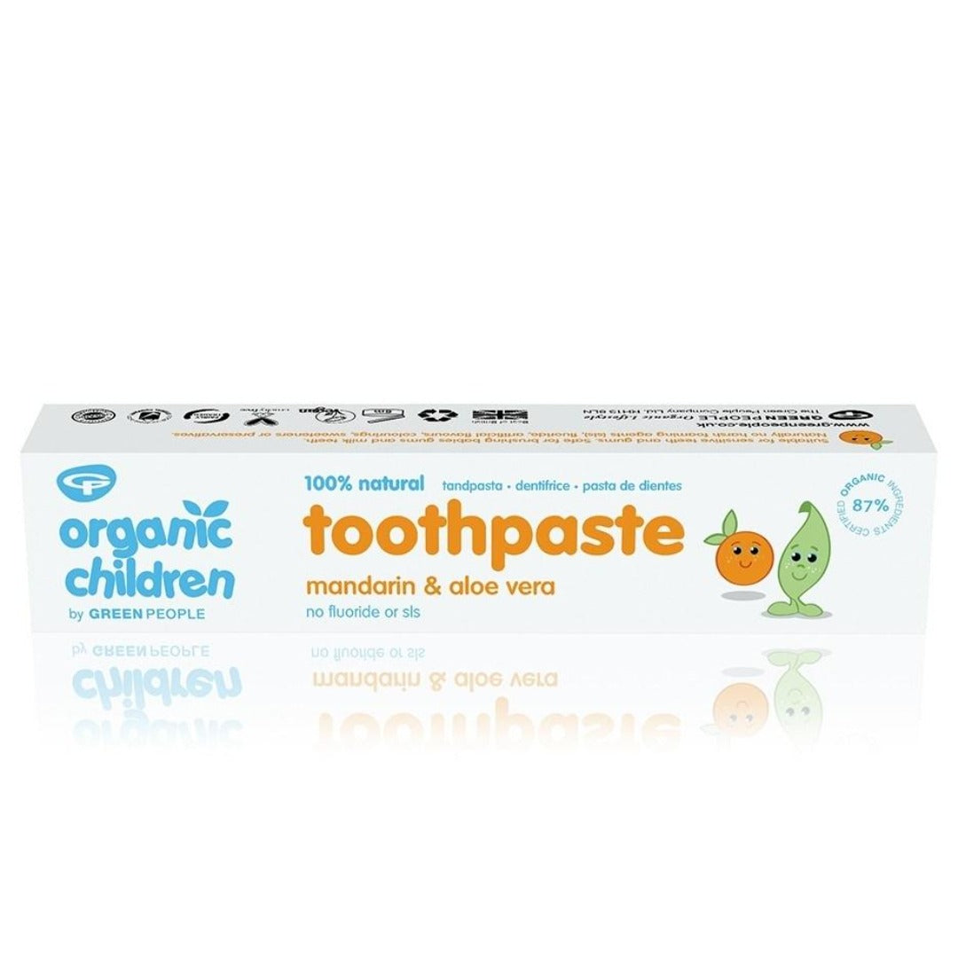 Green People Organic Children's Mandarin Toothpaste 50ml