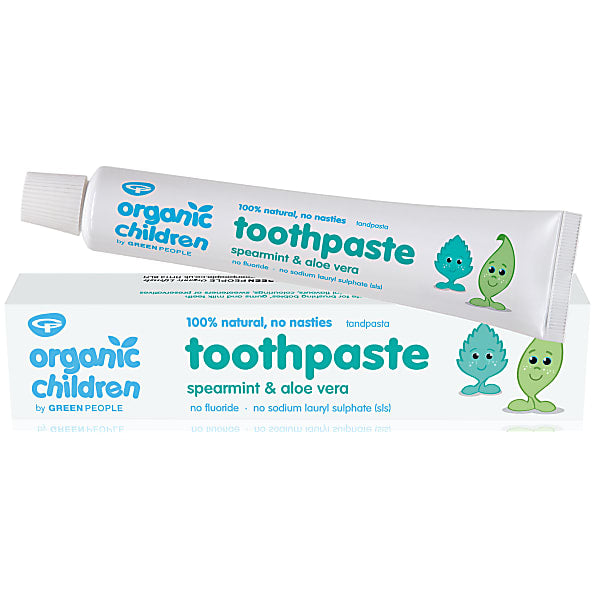 Green People Organic Children's Spearmint & Aloe Vera Toothpaste 50ml