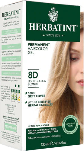 Herbatint Permanent Hair Colour 8D