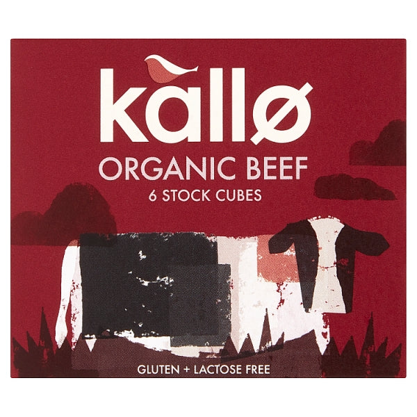Kallo Organic Beef Stock 6 Cubes