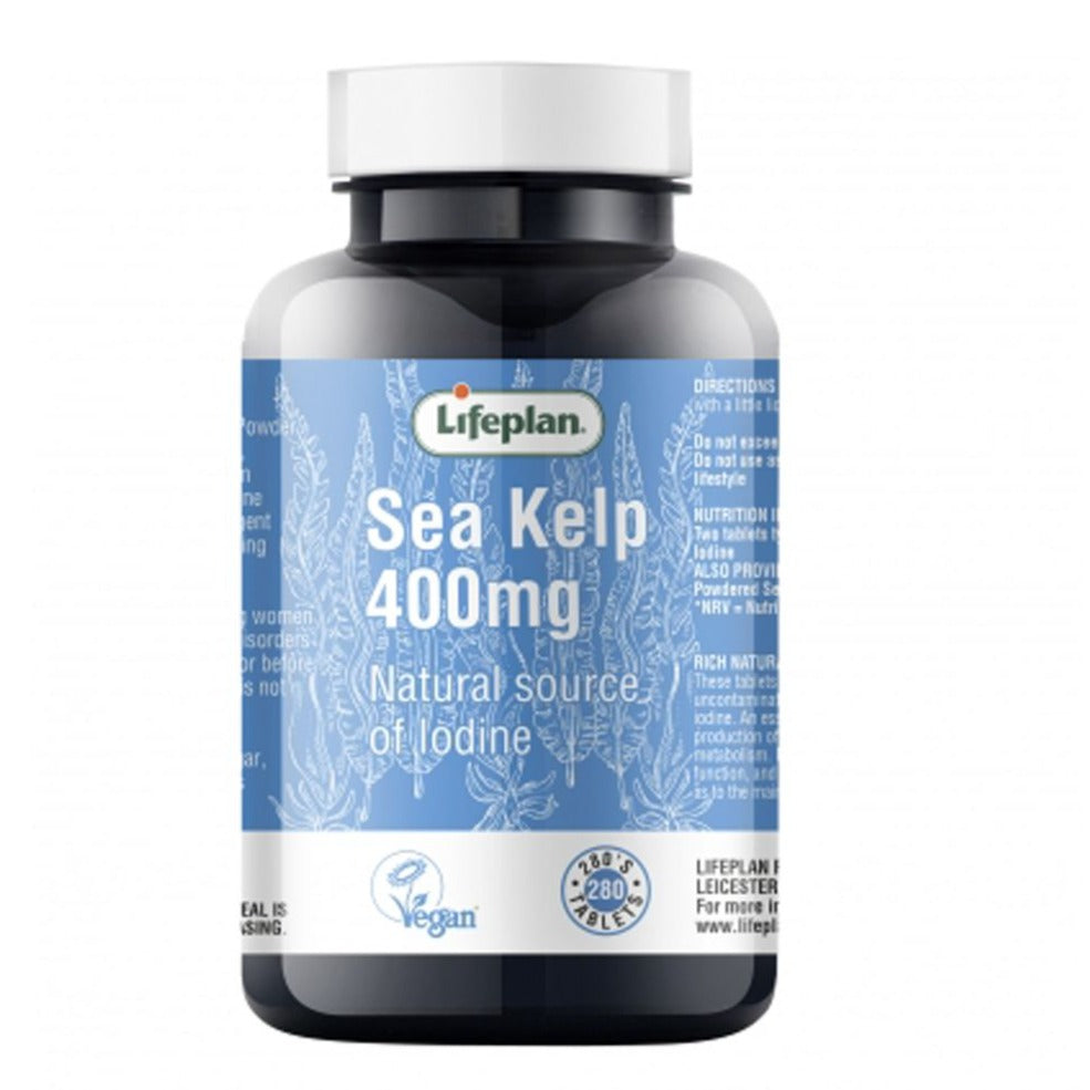 Lifeplan Sea Kelp 400mg 280 Tablets