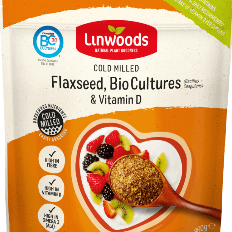 Linwoods Flaxseed, BioCultures & Vitamin D 360g