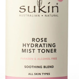 Sukin Rose Hydrating Mist 125ml