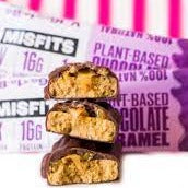 Misfits Protein Bar Chocolate Caramel 45g - Box Of 12