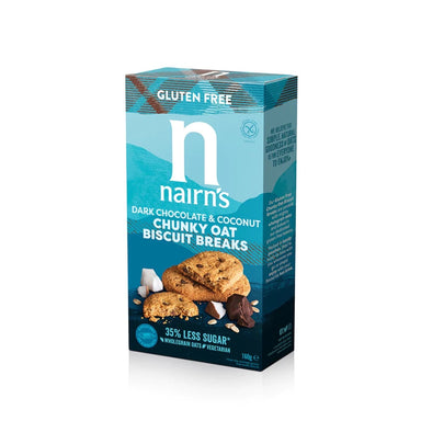 Nairn's Gluten Free Coconut & Chocolate Biscuits