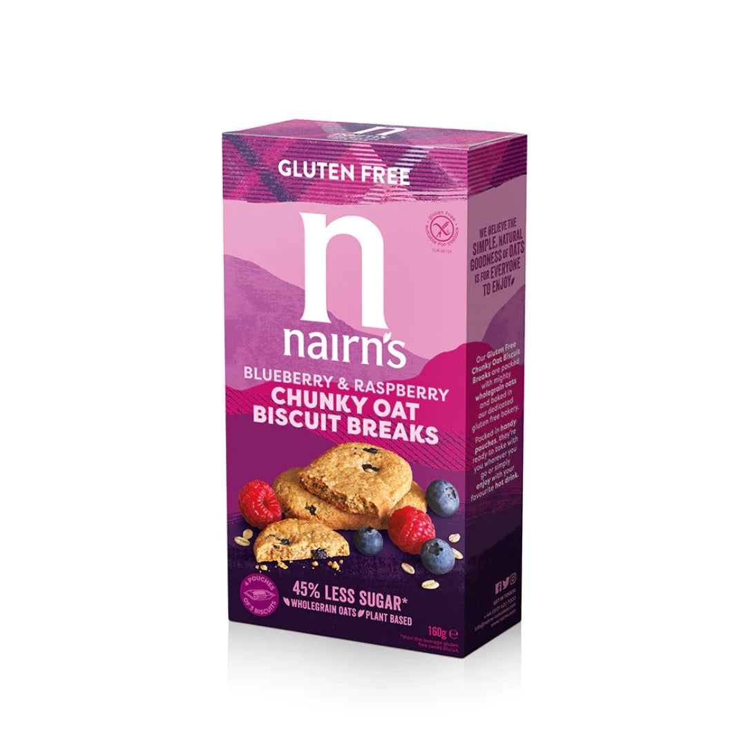 Nairn's Gluten Free Blueberry & Raspberry Biscuits