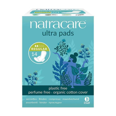 Natracare Regular Period Pads 14's