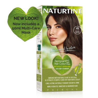 Naturtint Permanent Hair Colour 4N Natural Chestnut – 170ml