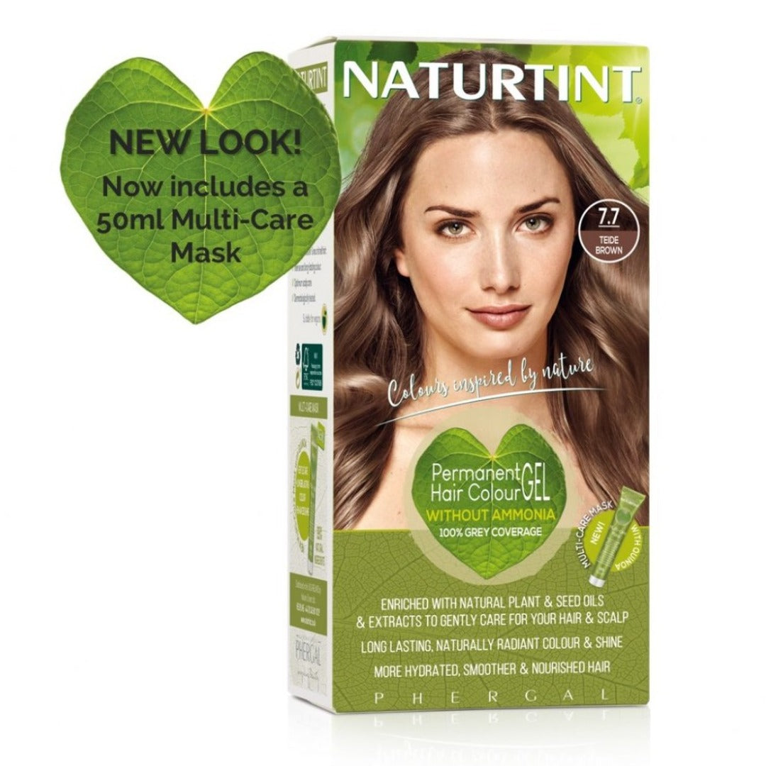 Naturtint Permanent Hair Colour 7.7 Teide Brown – 170ml
