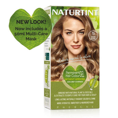 Naturtint Permanent Hair Colour 7G Golden Blonde – 170ml
